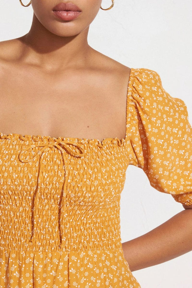 Valetta Midi Dress Ermita Floral Print - Final Sale