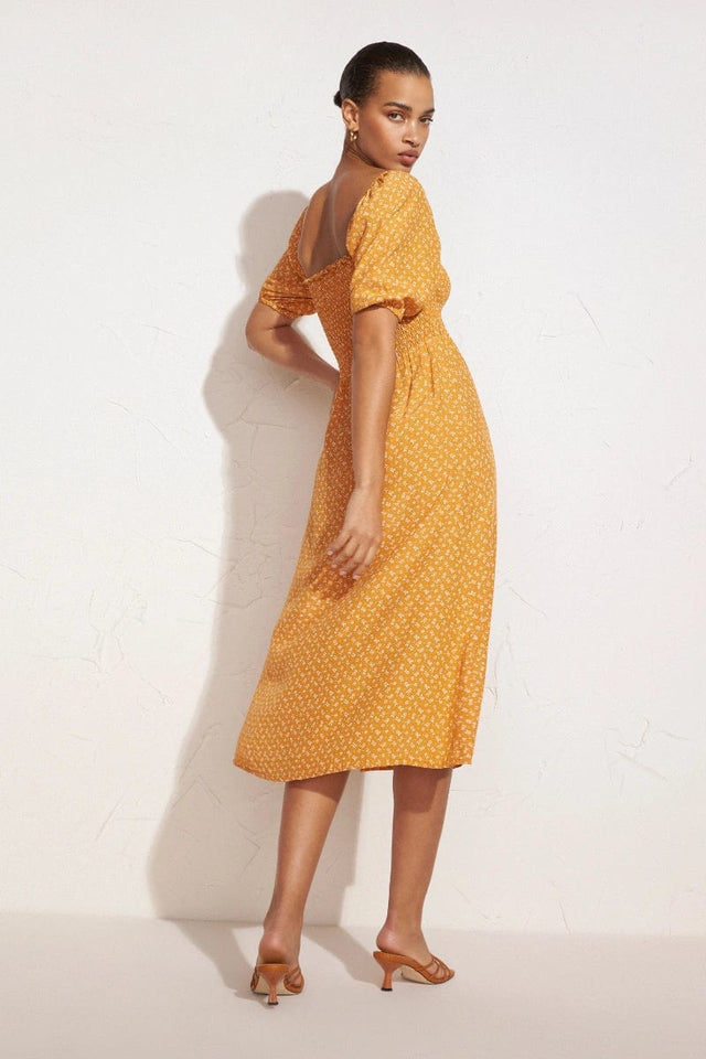 Valetta Midi Dress Ermita Floral Print - Final Sale