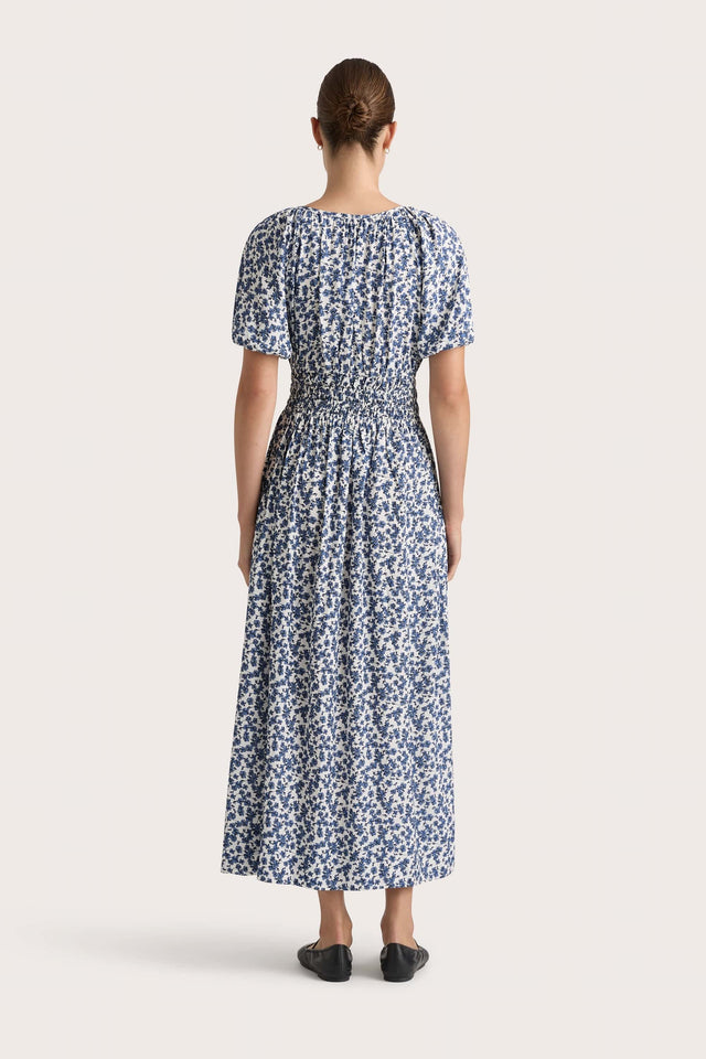 Valras Midi Dress Leilani Mid Blue