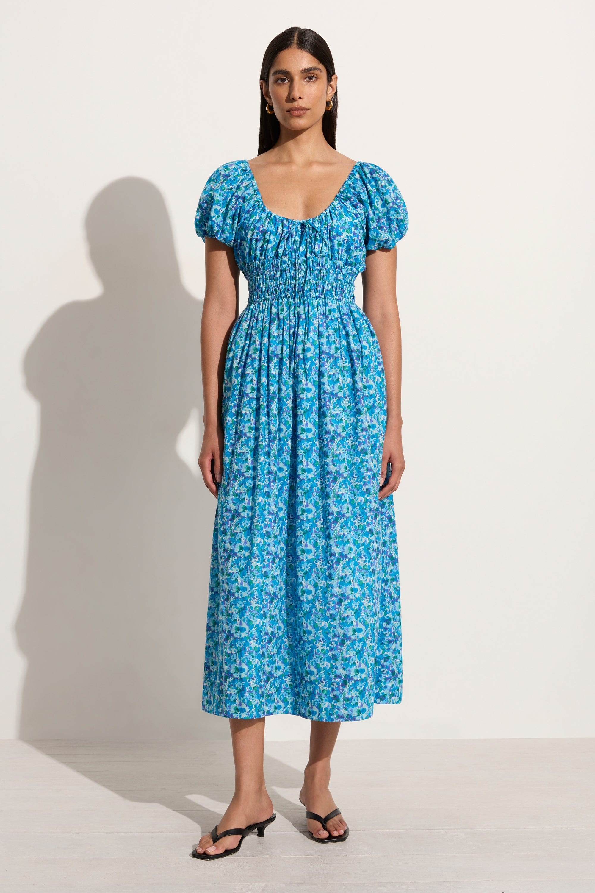 Faithfull blohm midi dress best sale