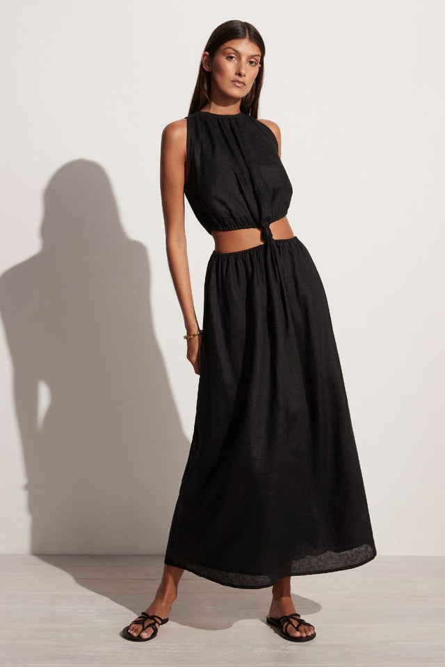 Zeta Midi Dress Black - Final Sale
