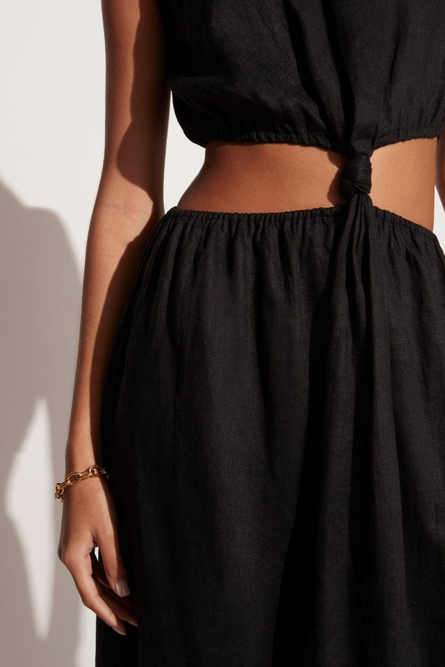 Zeta Midi Dress Black - Final Sale