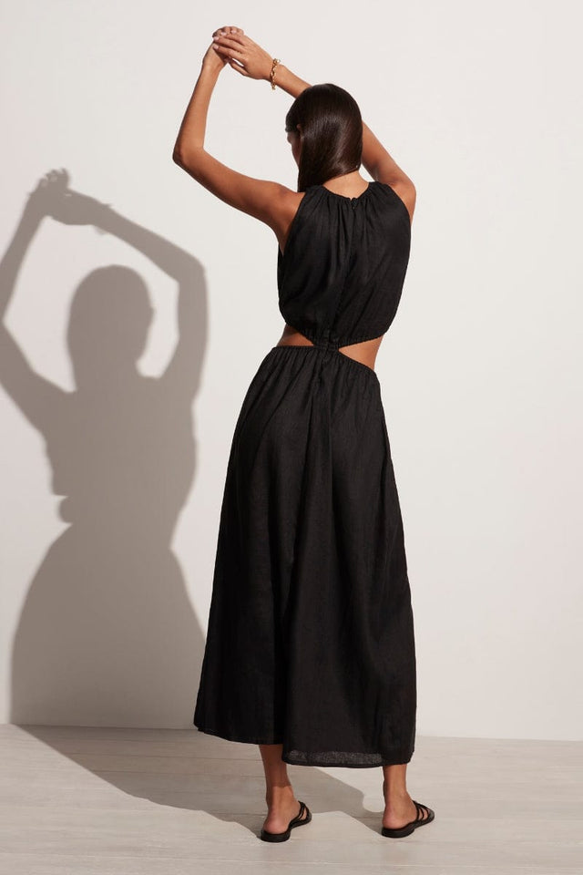 Zeta Midi Dress Black - Final Sale