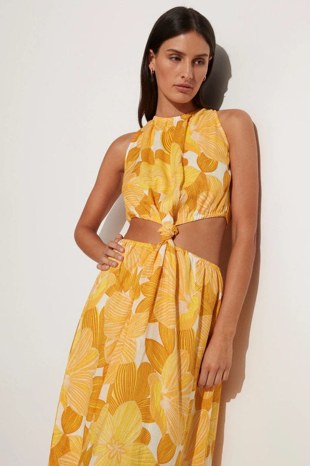 Zeta Midi Dress La Marieta Floral Print - Final Sale