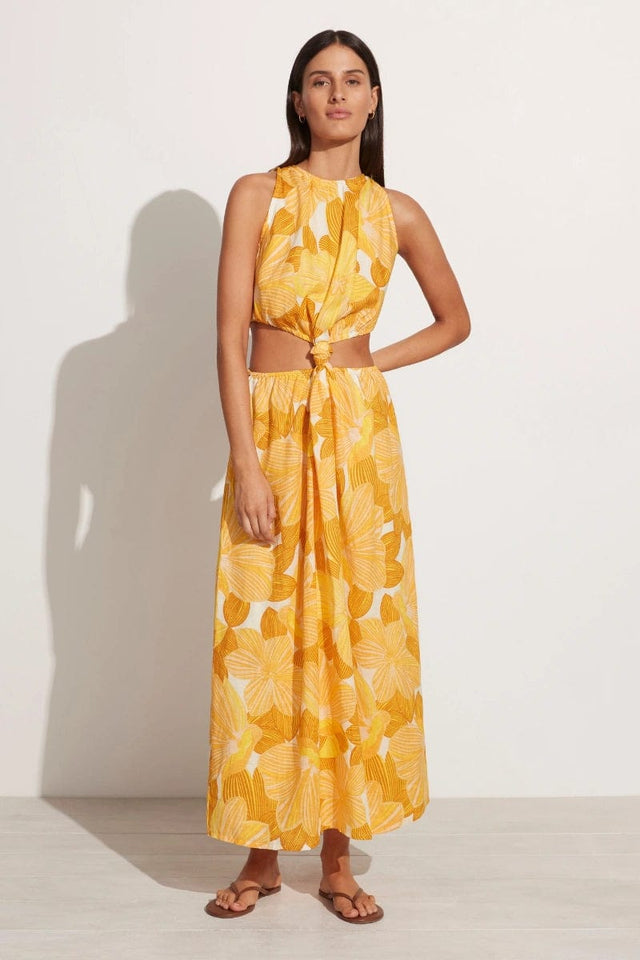Zeta Midi Dress La Marieta Floral Print - Final Sale